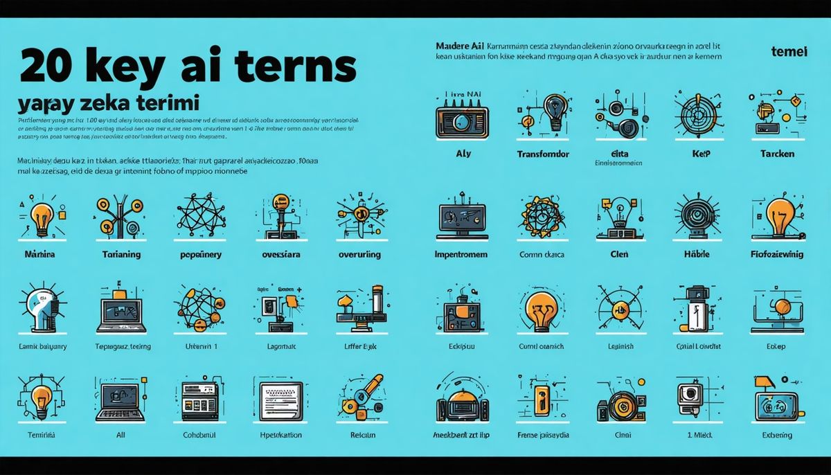Yapay zekâ terimleri: 20 temel kavramın hızlı sözlüğü