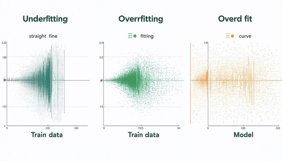 Aşırı uyum vs eksik uyum: Overfitting ve underfitting örnekleri